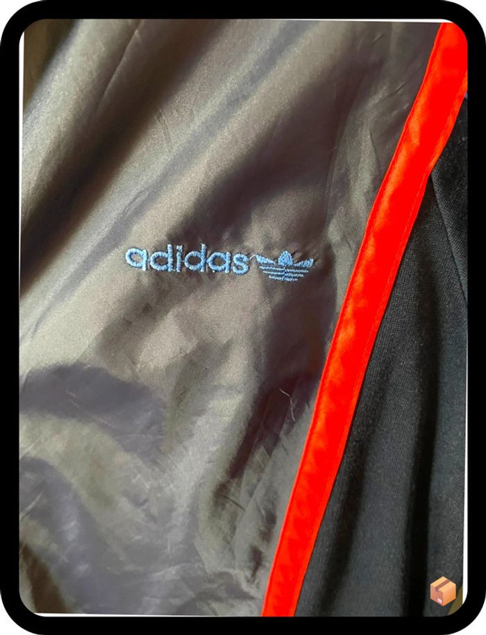 Veste Adidas Originals – Taille M – Marine/Rouge/Ciel – Homme - photo numéro 2