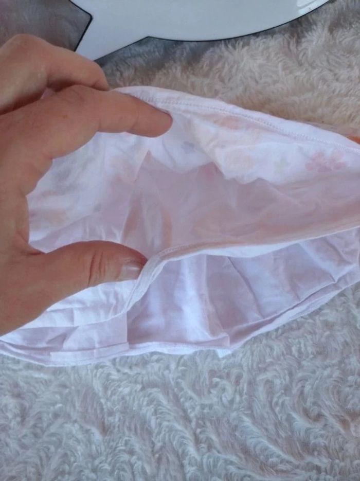 Jupe Fille 6 mois Fleurs Gémo 100% coton - photo numéro 6