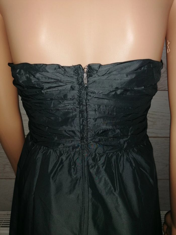 robe bustier aspect satin gris, Promod 36 - photo numéro 4