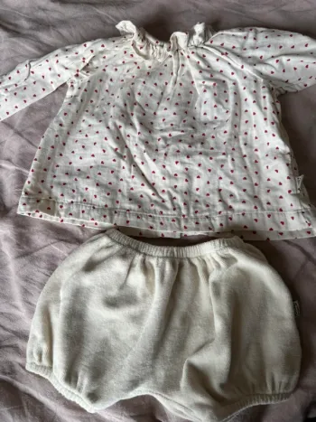 Ensemble poudré organic 9 mois