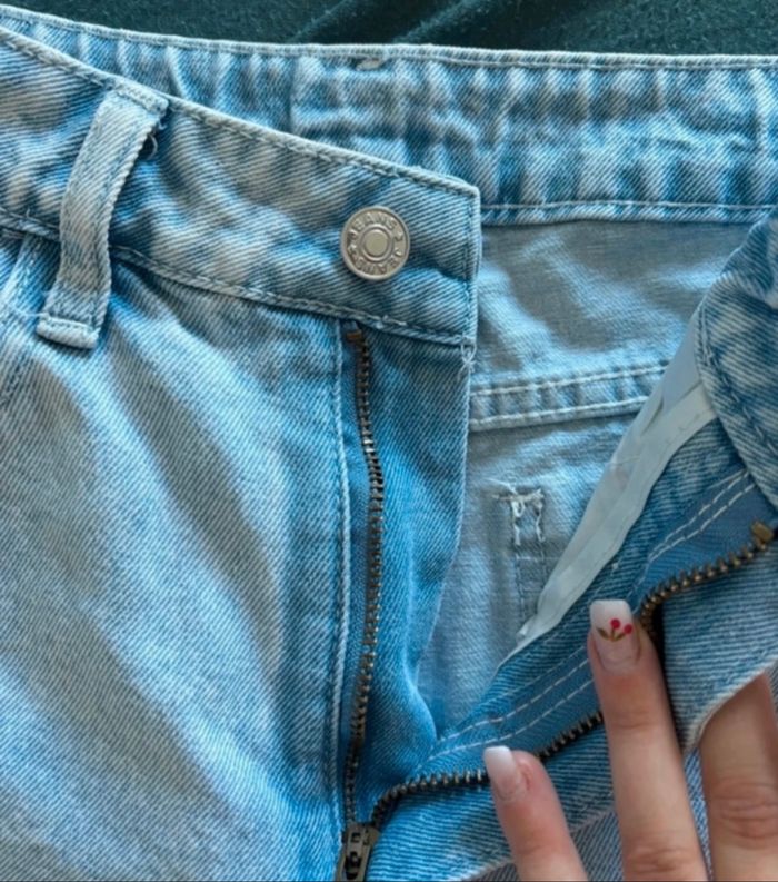 Short en jean bleu 34 shein - photo numéro 3