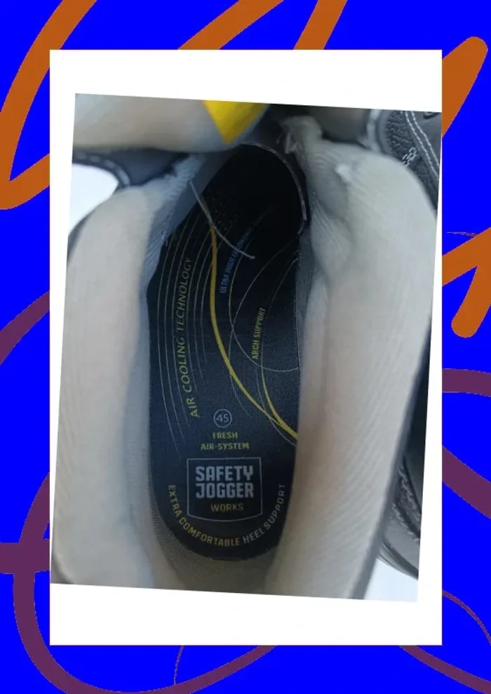 Chaussures de sécurité 45 Safety Jogger - photo numéro 5