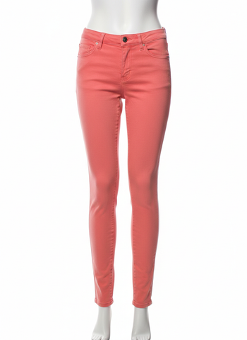 pantalon en toile orange Taille 40 Cache cache
