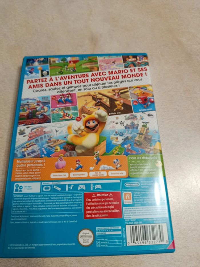 Jeu Super Mario 3d world - photo numéro 4