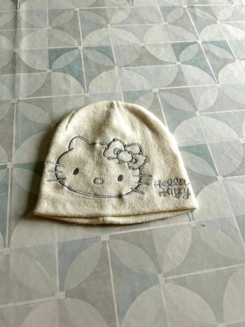 Bonnet fille - TU - Hello Kitty - Neuf