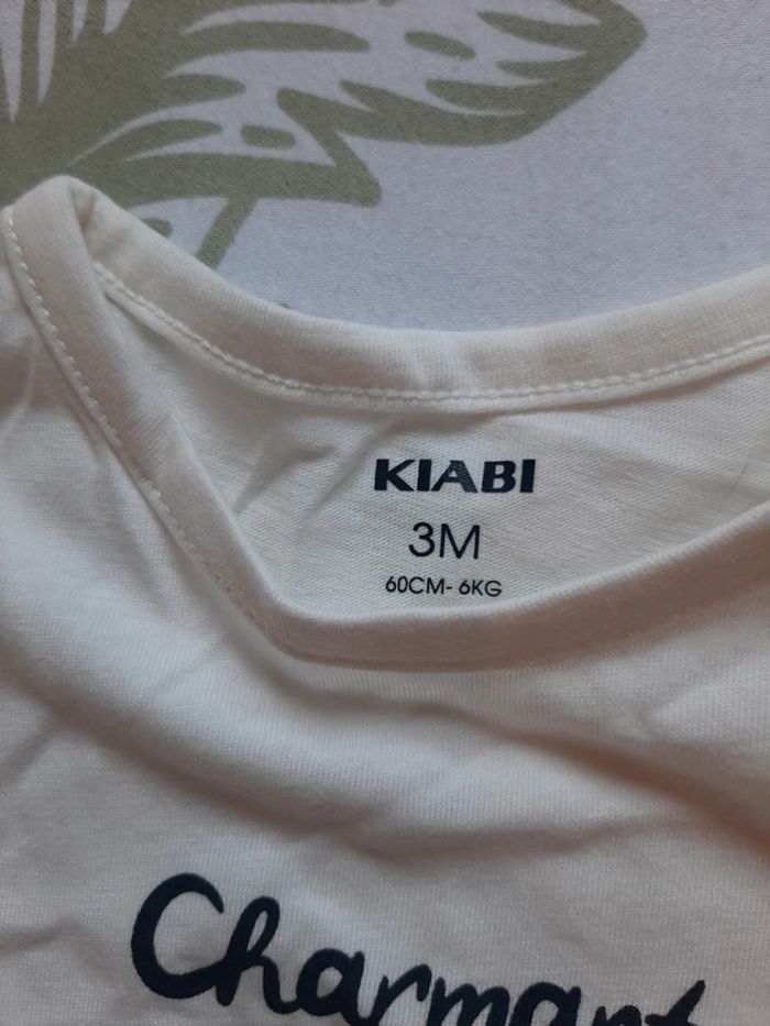 Tee-shirt manche courte 3mois - photo numéro 2