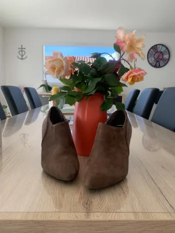 Bottines marron 40
