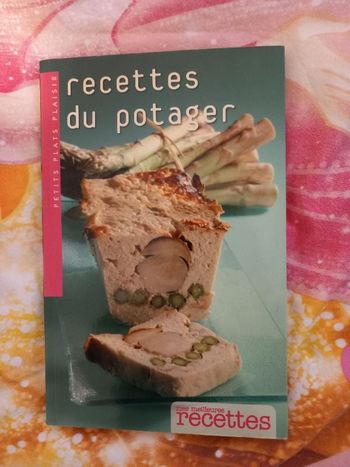 Livre "recettes du potager"