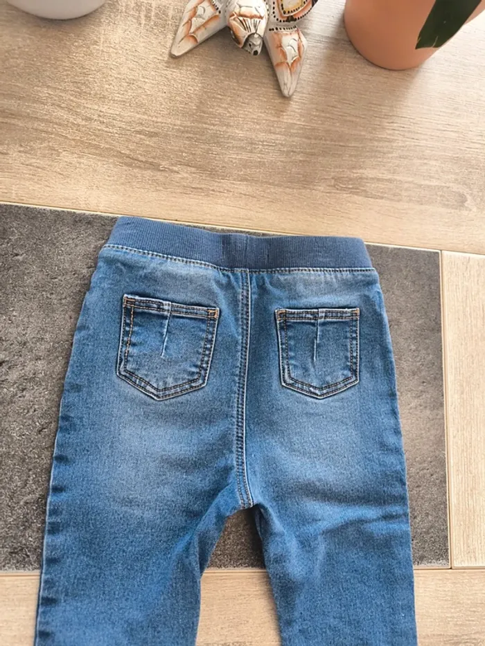 Pantalon jean souple garçon 12 mois 80cm Primark - photo numéro 7