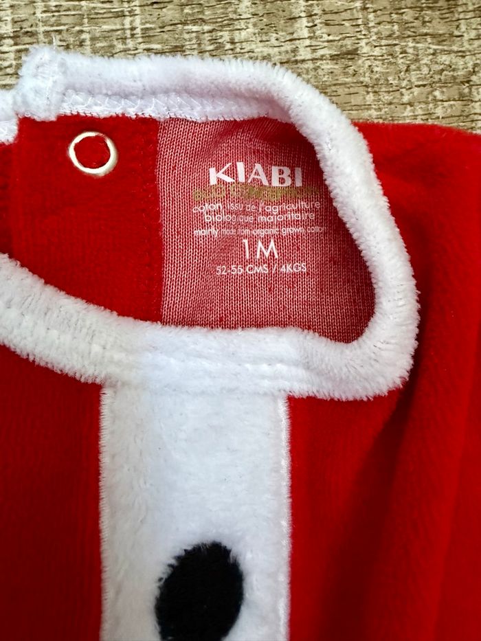 Body et bonnet Père Noël 1 mois - photo numéro 2