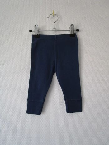 Legging marine Petit Bateau 3 mois TBE