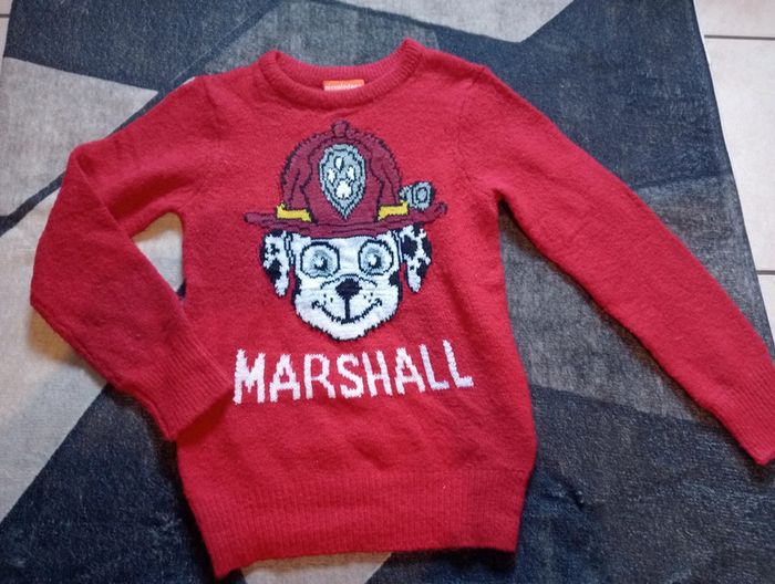 Pull hiver pat patrouille