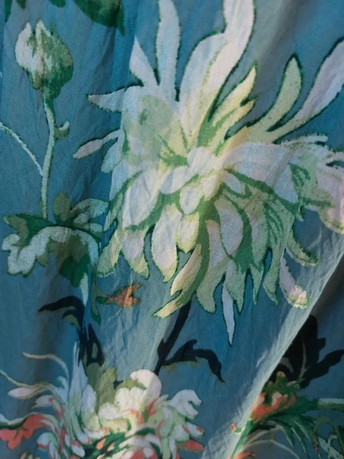 Magnifique robe volantée motifs fleuris - photo numéro 6