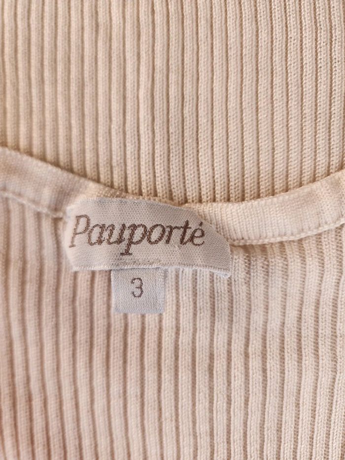 🌸Tshirt MC Blanc Pauporté Taille 40🌸 - photo numéro 5