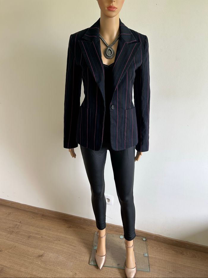Blazer à rayures Kookai taille française 40 excellent état - photo numéro 3