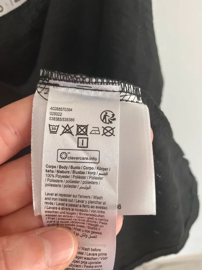 Débardeur gémo noir - photo numéro 7