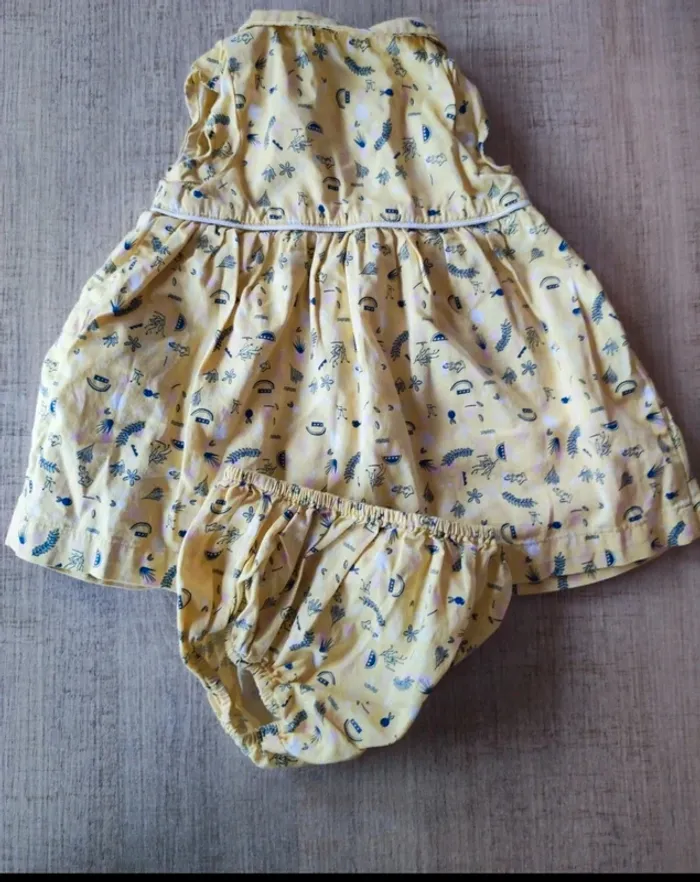 Robe et culotte sergent major 6 mois - photo numéro 2