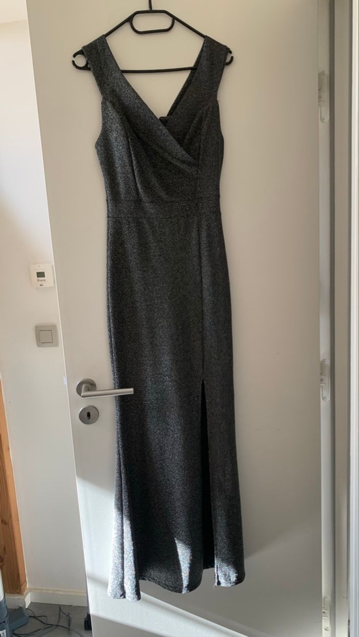 Robe longue paillettes