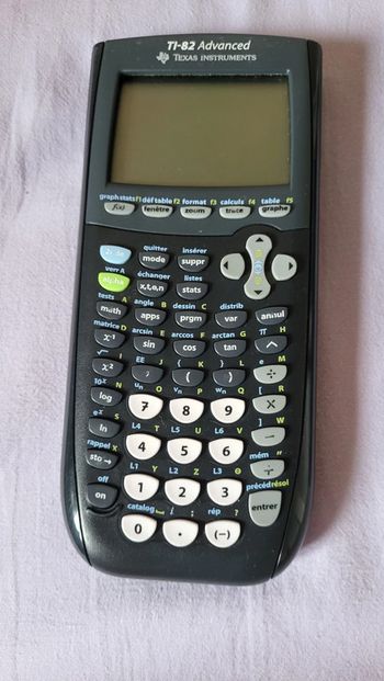 Calculatrice Texas instruments TI-82 Advanced