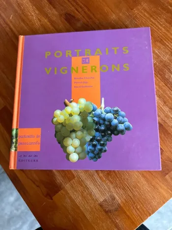 Livre portrait de vignerons