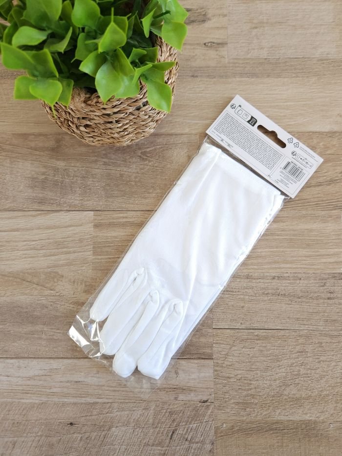Paire de Gant court blanc Jadeo - photo numéro 3