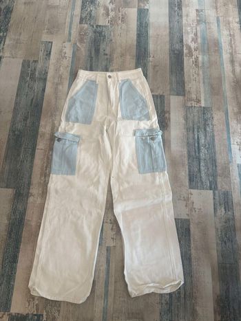 Pantalon bicolore