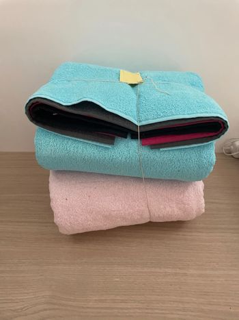 Lot d’éponge de coton 8x50cm/laize