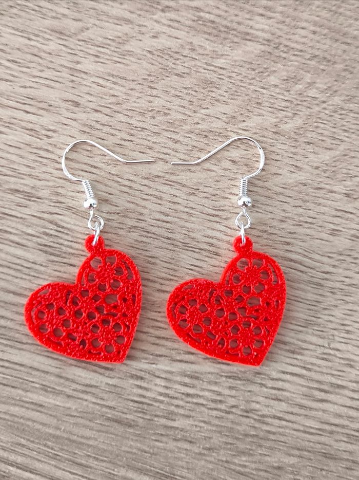 Boucles d'oreilles impression 3D - photo numéro 2