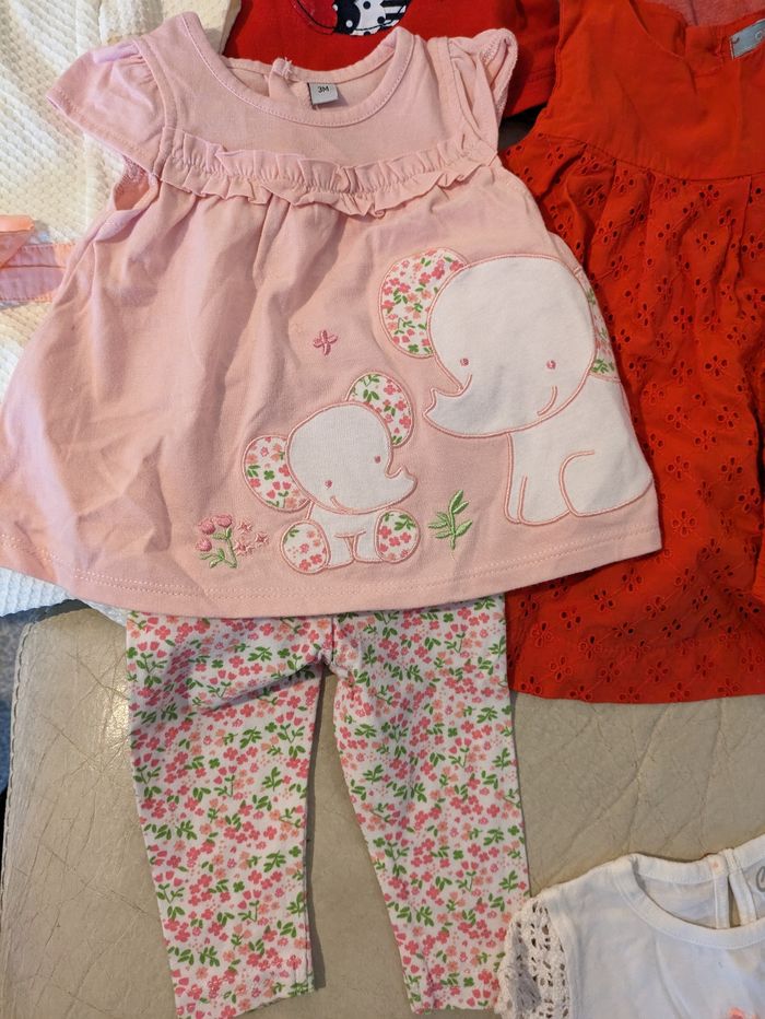 Lot 8 ensembles bébé 3 mois de - photo numéro 5