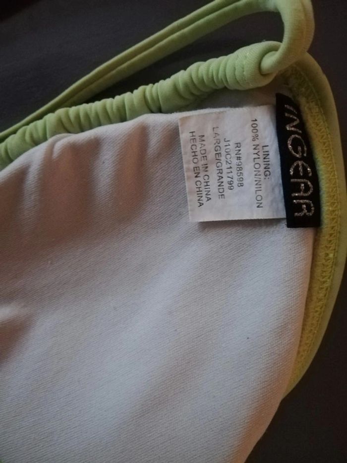 Maillot de bain 2 pieces vert clair 40 42 - photo numéro 7