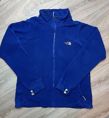 Veste polaire the north face femme taille XL bleue