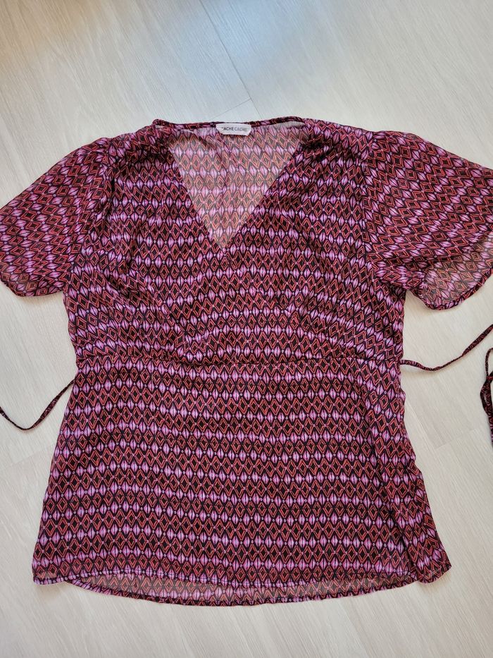 Lot 3 blouses cache cache 38 neuves - photo numéro 2