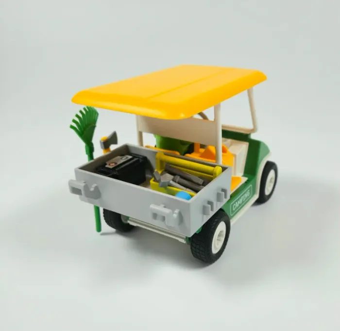 Playmobil Gardien du Camping et véhicule - photo numéro 6