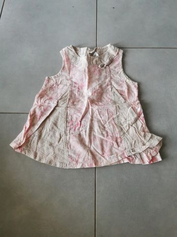 Chemisier manche courte 12 mois