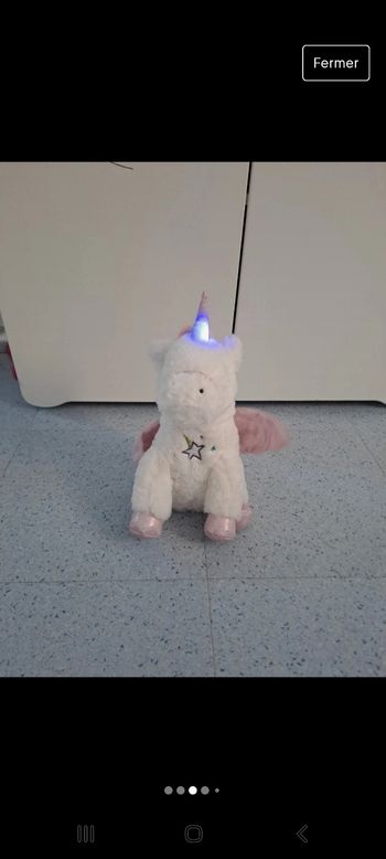 Peluche licorne