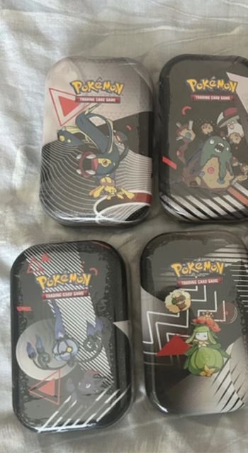 4 mini tins ev10.5 pour Sandra