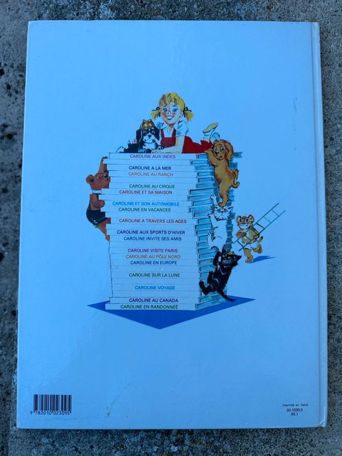 Pierre Probst - Caroline Voyage Livre Grands albums Hachette bd ancien vintage blanc - photo numéro 2