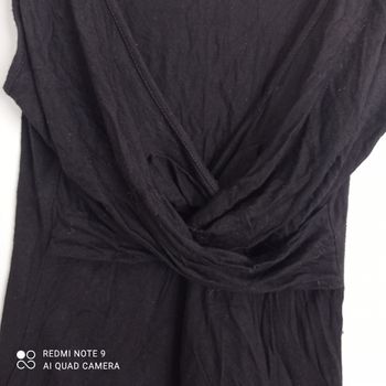 Débardeur noir t36/38