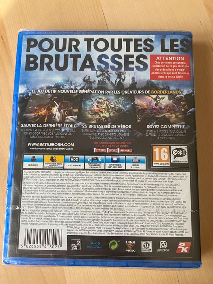 Jeu vidéo PS4 battleborn borderlands neuf - photo numéro 2
