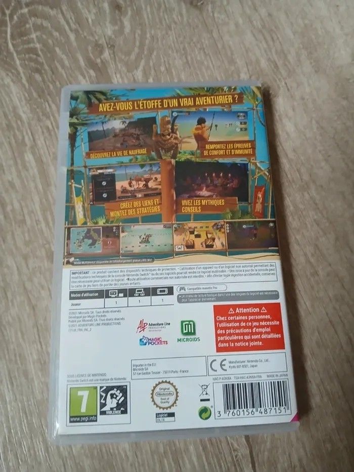 Jeu de switch Koh Lanta les aventuriers - photo numéro 2