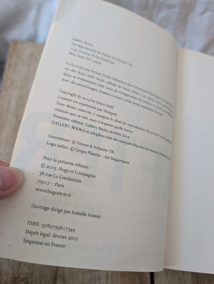 Lot livres Anna Todd - photo numéro 7