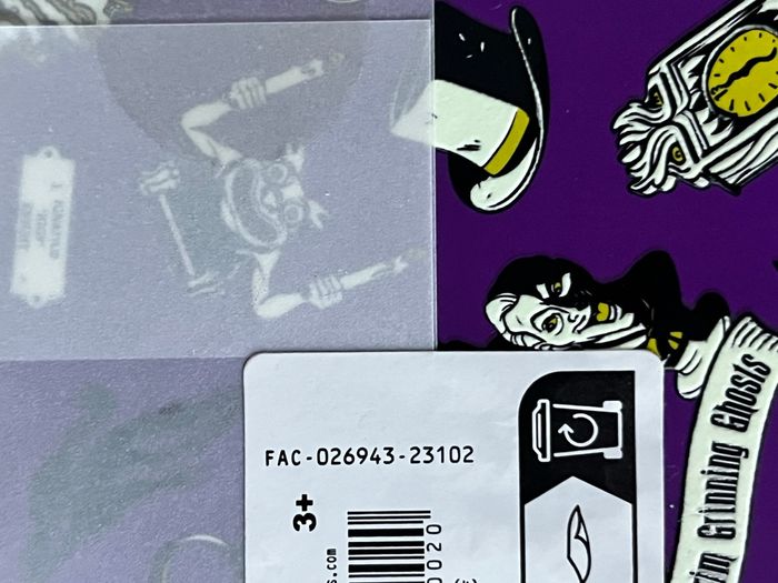 Carnet phosphorescent Phantom Manor Disneyland Paris - photo numéro 2