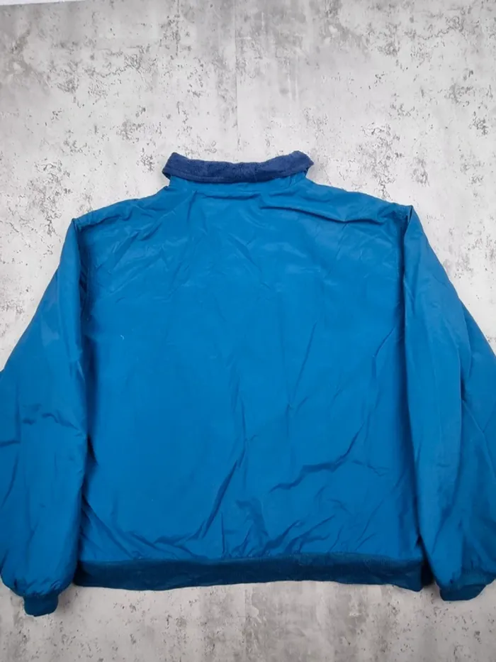 Veste zippée polaire L.L. Bean bleu – Taille L Homme (mesures en photos) - photo numéro 2