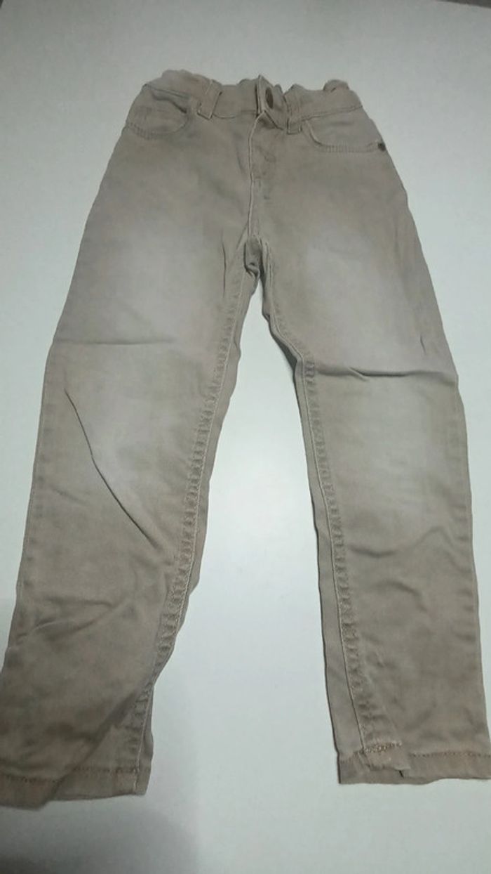 Pantalon  garçon 4 ans beige lc waikiki réglable - photo numéro 3