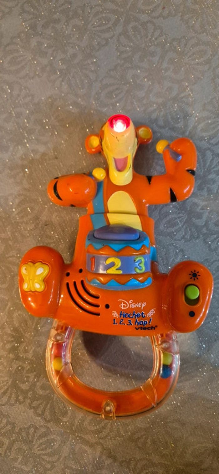 Vtech hochet tigrou disney - photo numéro 3