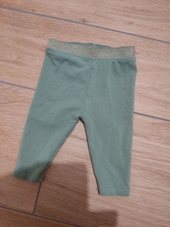 Legging vert menthe Verbaudet 3 mois - photo numéro 3