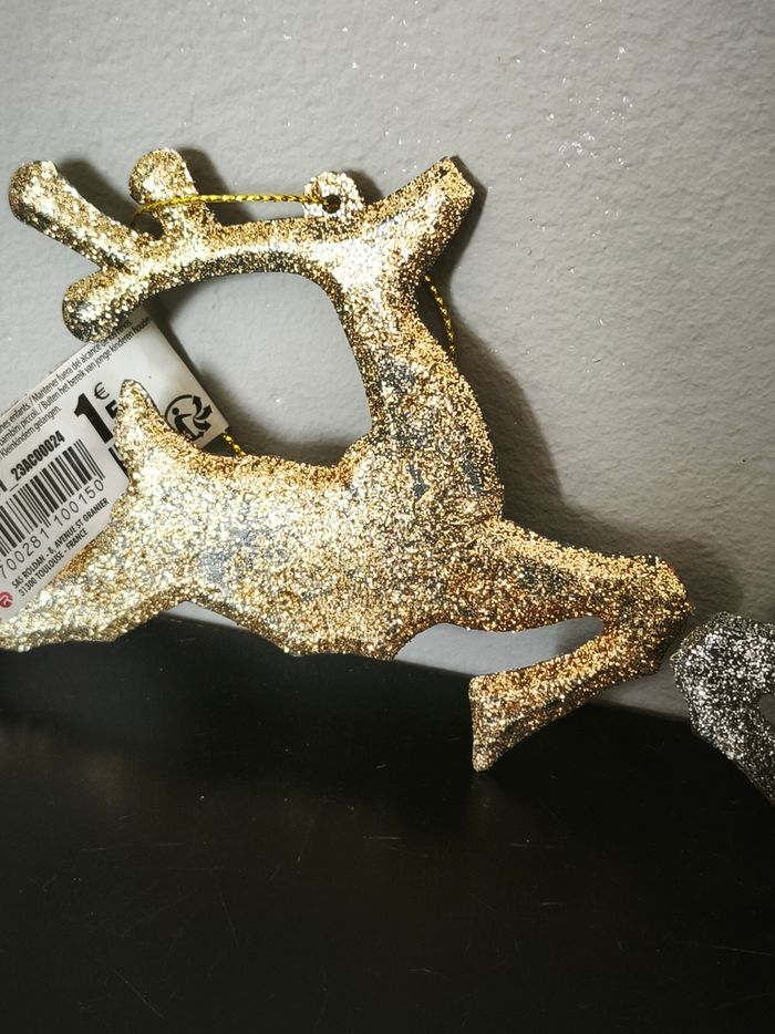 Décoration de noël Cerf - photo numéro 4