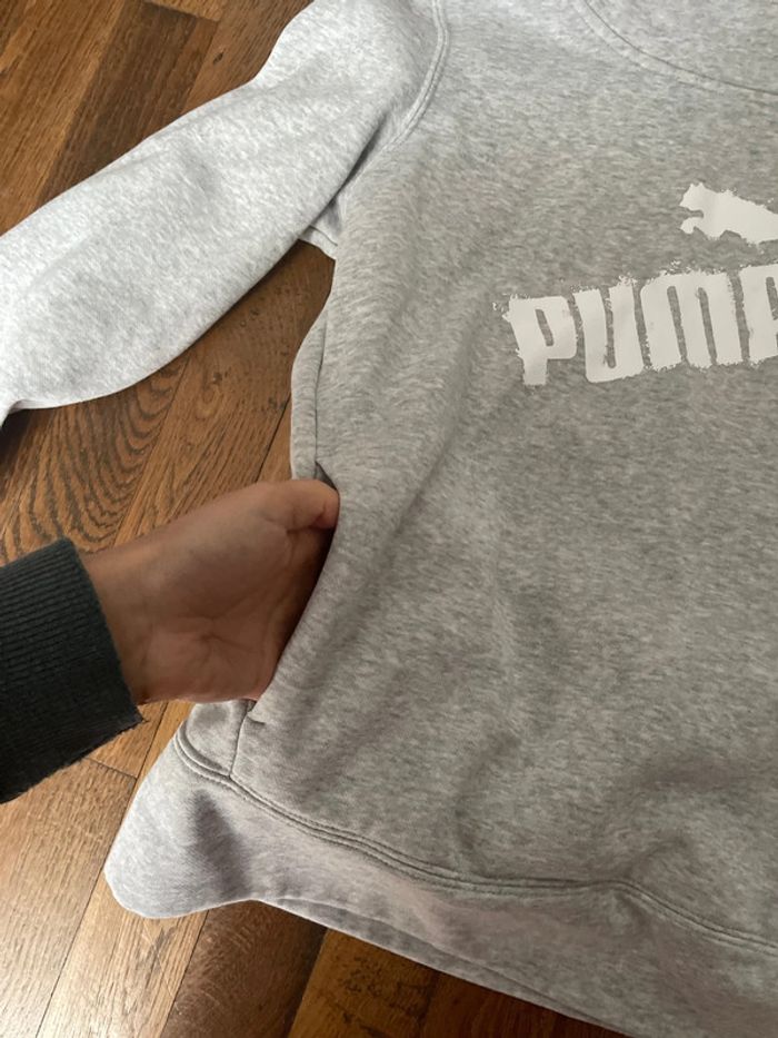 Sweat Puma gris - photo numéro 5