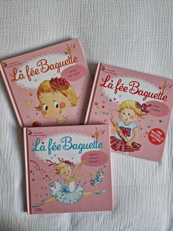 Lot de 3 livres La fée baguette