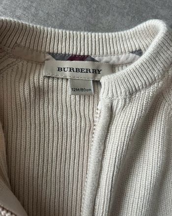 Gillet burberry t 12 mois